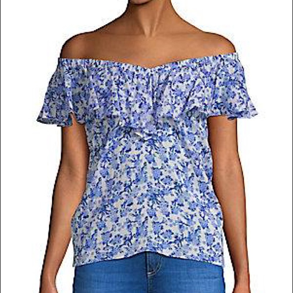 Rebecca Taylor Aimee floral top